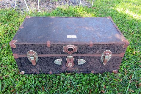 Vintage Suitcase Metal for sale 